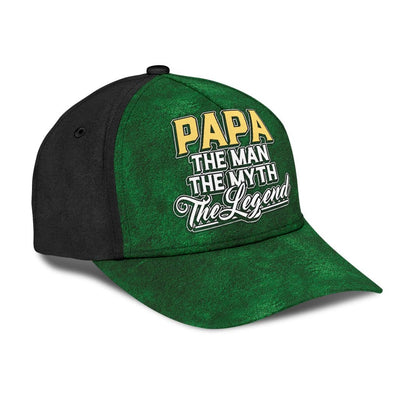 BigProStore PaPa Baseball Cap The Man The Myth The Legend Design Men Women Classic Hat Baseball Cap