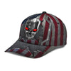 BigProStore Skull Baseball Cap Skull Red Light Flag Design Classic Men Women Classic Hat Baseball Cap