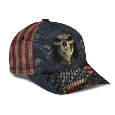 BigProStore Skull Baseball Cap Skull American Design Classic Men Women Classic Hat Baseball Cap