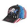 BigProStore Horse Baseball Cap Horse Three Horse Flag Design Men Women Classic Hat Baseball Cap