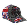 BigProStore Skull Baseball Cap Skull England Flag Design Classic Men Women Classic Hat Baseball Cap