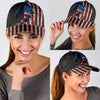 BigProStore Horse Baseball Cap Horse American Flag Design Men Women Classic Hat Baseball Cap