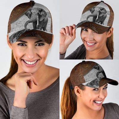 BigProStore Elephant Baseball Cap Just A Girl Who Loves Elephants Design Men Women Classic Hat Baseball Cap