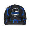 BigProStore Thin Blue Line Baseball Cap The Blue Police Officers Pride US Flag Design Men Women Classic Hat Baseball Cap