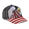 BigProStore American Pride Eagle Baseball Cap Eagle Behind US Flag Design Men Women Classic Hat Baseball Cap