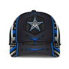 BigProStore Thin Blue Line Baseball Cap The Blue Star Police Officers Pride US Flag Design Men Women Classic Hat Baseball Cap