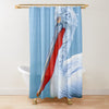 BigProStore Beach Pelican Shower Curtain White Pelican Shower Curtain Polyester Waterproof Home Bath Decor 3 Sizes Pelican Shower Curtain / Small (165x180cm | 65x72in) Pelican Shower Curtain
