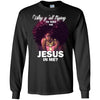 Why Y'All Trying To Test The Jesus In Me T-Shirt For Afro Pro Black BigProStore
