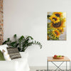 BigProStore Vintage Sunflower Canvass Wild Sunflower Inspired Living Room Canvas / 24" x 36" Canvas