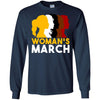 Woman'S March Black History Month T-Shirt For Melanin Women Afro Pride BigProStore