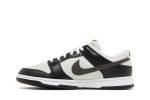 Nike Dunk Low ‚Grey Black Orange Mini Swoosh‘ FN7808-001