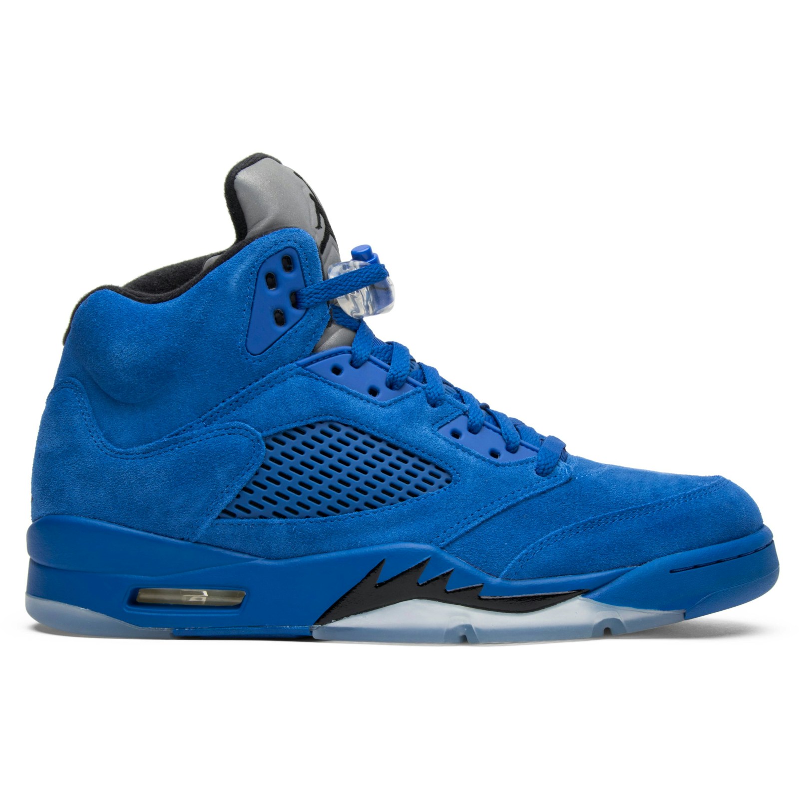 Jordan retro 5 blue suede online