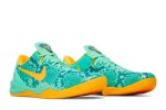 Nike Kobe 8 System Green Glow Laser Orange 555035-304  Wabasta store